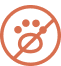 Icono de Prohibido las mascotas Amenidades