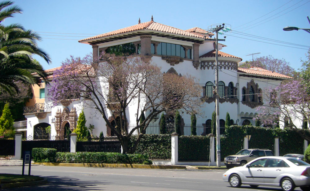 Lomas de Chapultepec, zona residencial exclusiva de Ciudad de México