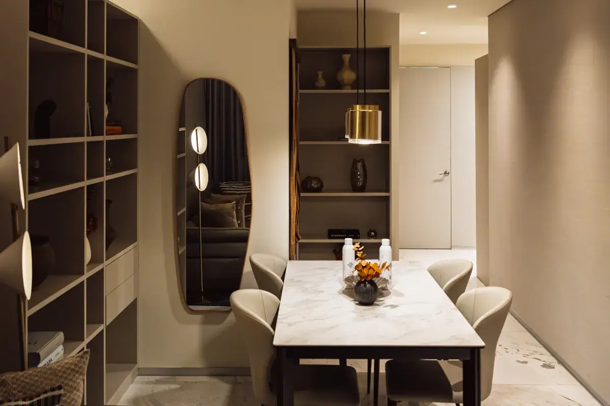 Fully furnished apartment with an interior terrace designed for a comfortable and exclusive stay