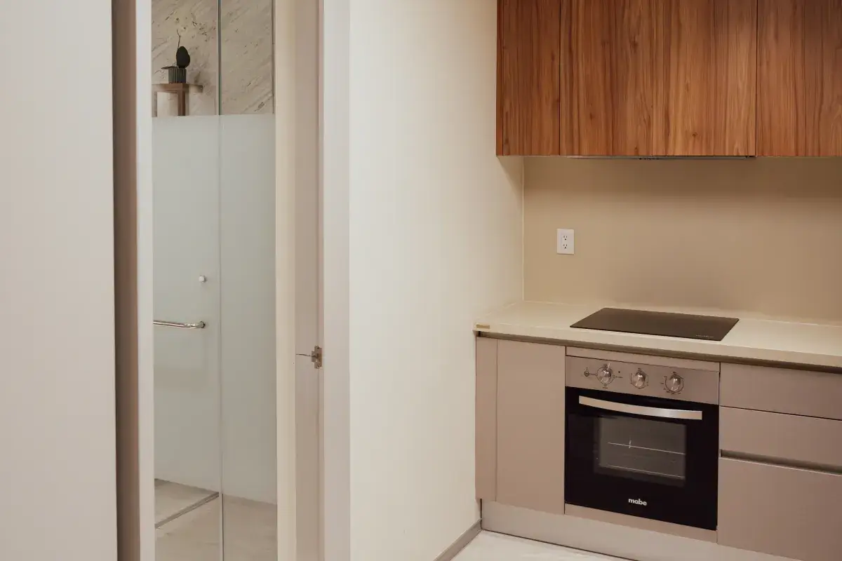 Luxury apartment with an interior terrace in Polanco featuring boutique-style design and premium finishes