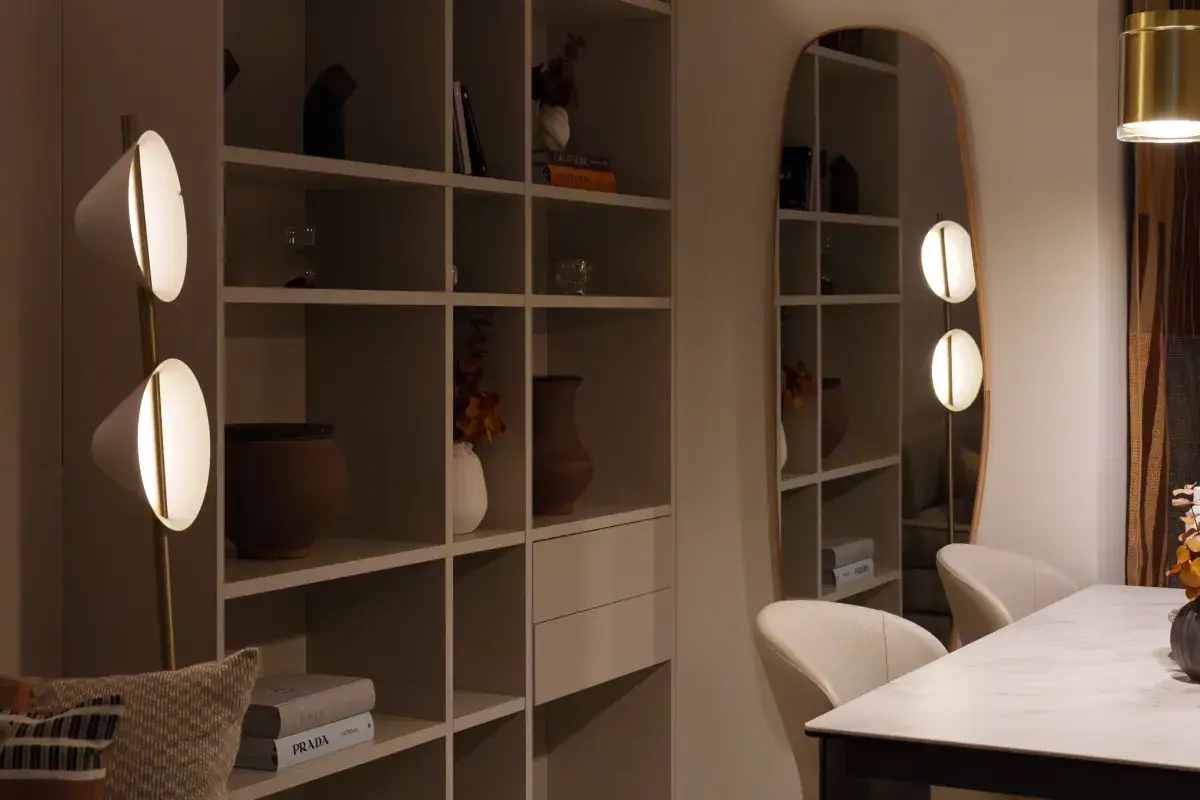 Espacios amplios y elegantes en un departamento con terraza interior en Polanco, Ciudad de México