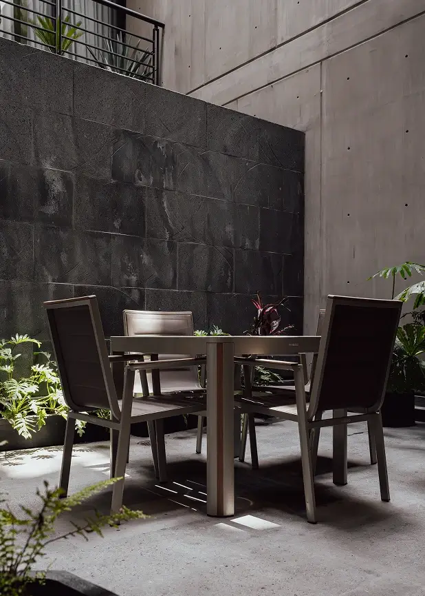 interior de departamento de dos recámaras Garden Suite en Polanco