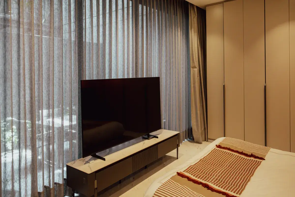interior de departamento de dos recámaras Garden Suite en Polanco