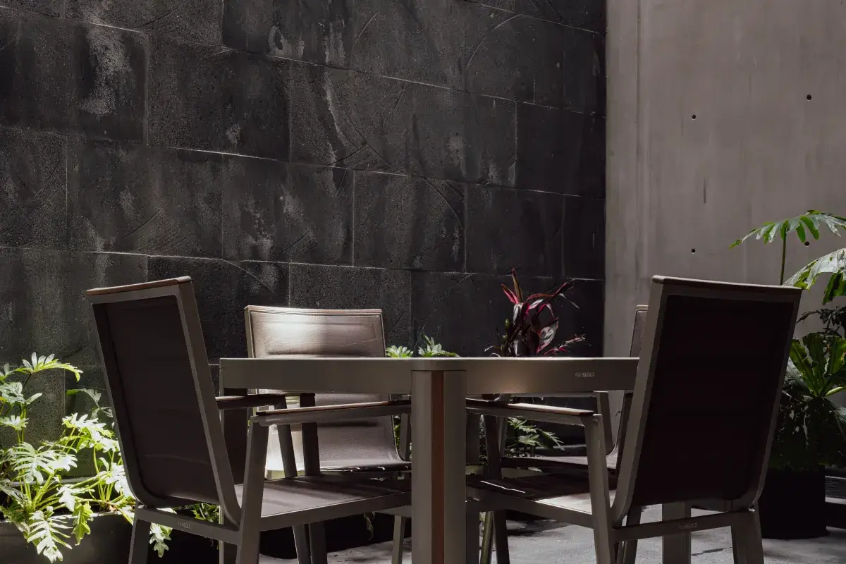 interior de departamento de dos recámaras Garden Suite en Polanco