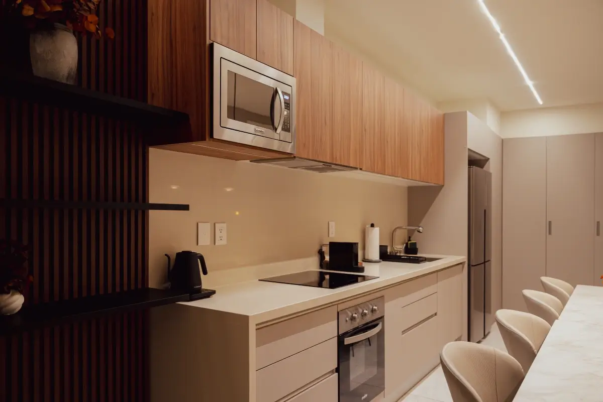 interior de departamento de tres recámaras Master Suite en Polanco