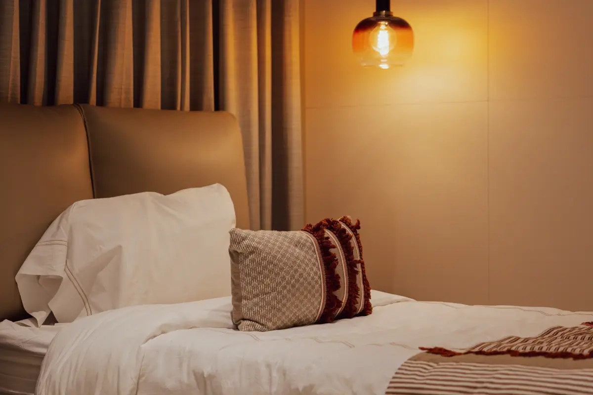 interior de departamento de tres recámaras Master Suite en Polanco