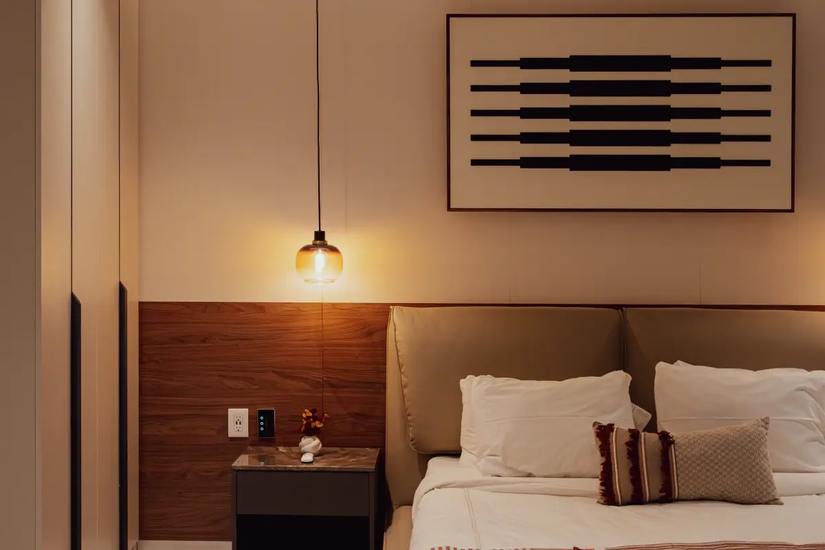 interior de departamento de tres recámaras Master Suite en Polanco