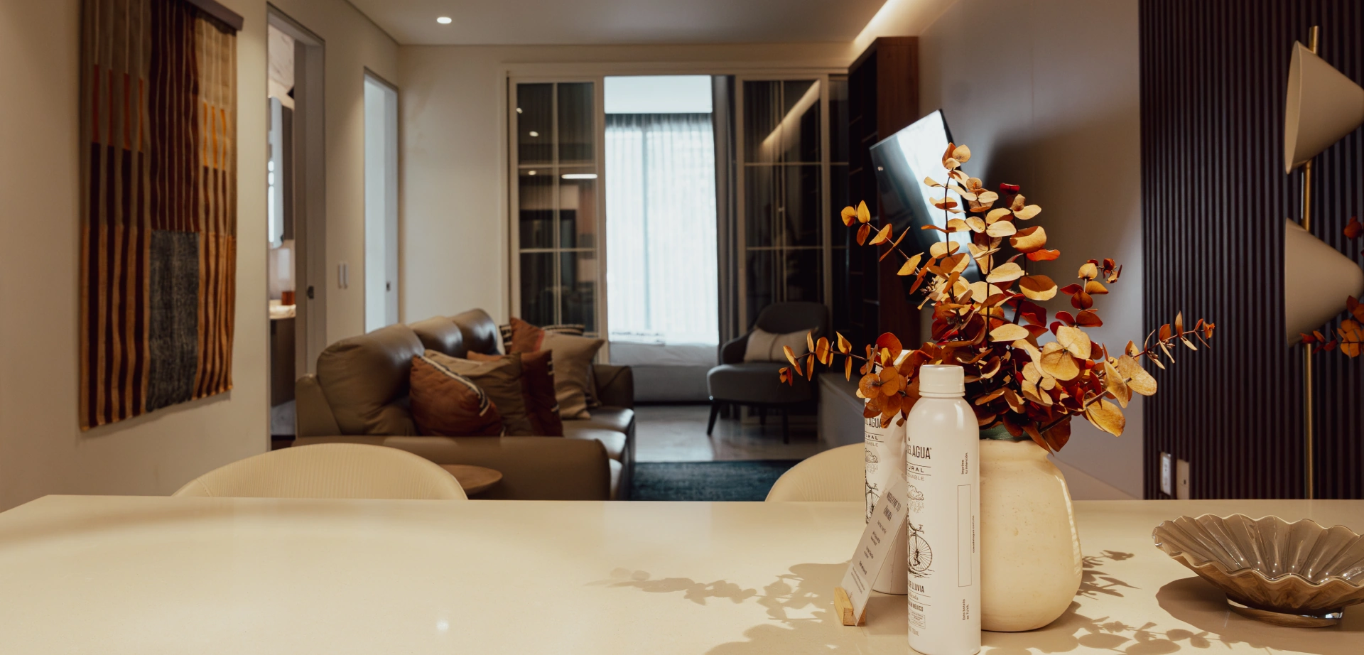 OMORA boutique residence interior in Polanco, Mexico City
